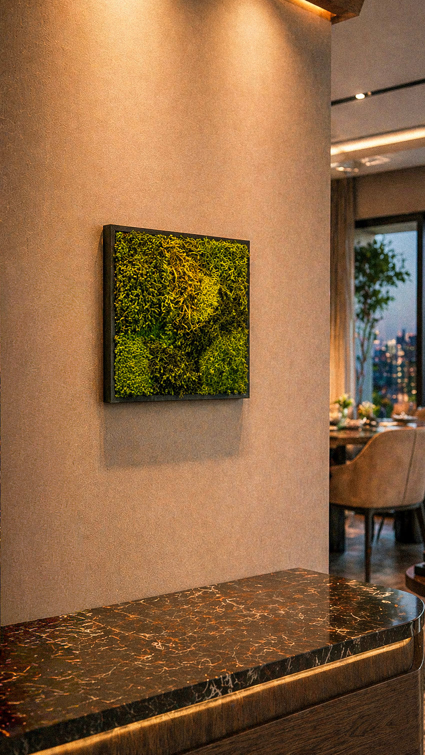 Quadro 30 x 30 Preto I