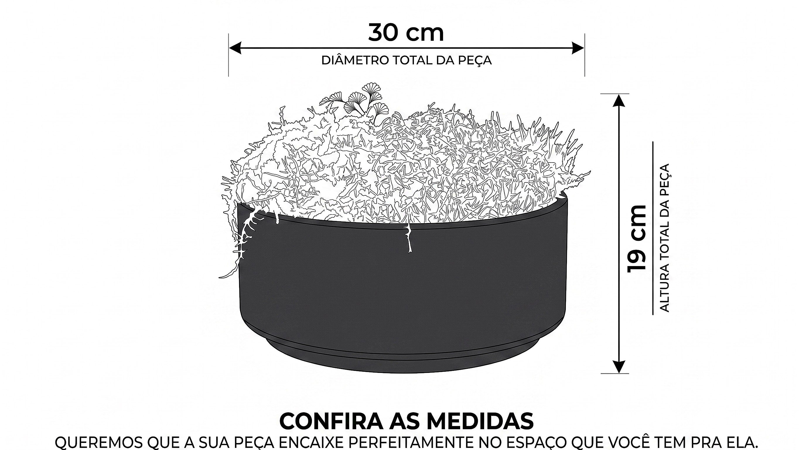 Centro bege quente