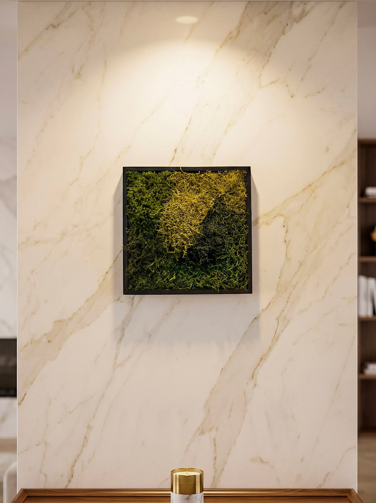 Quadro 30 x 30 Preto IV