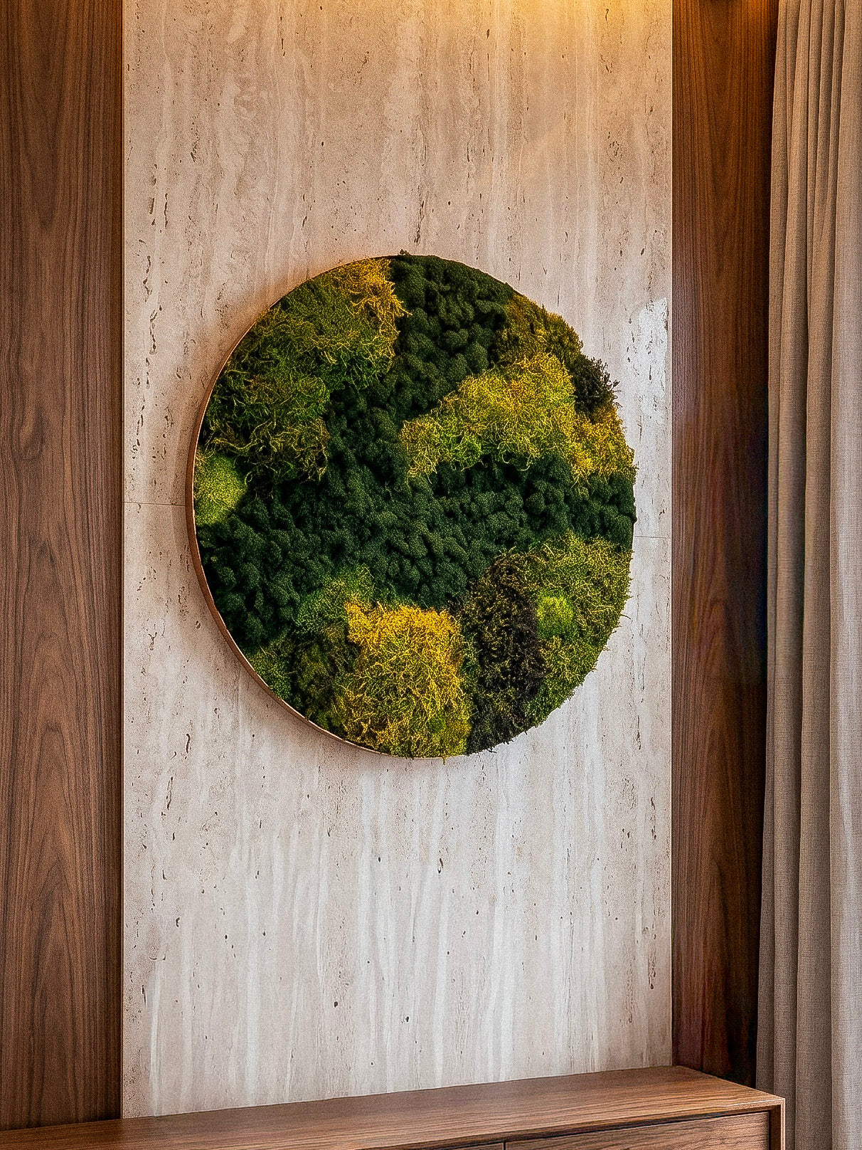 Quadro 82cm cobre (círculo)