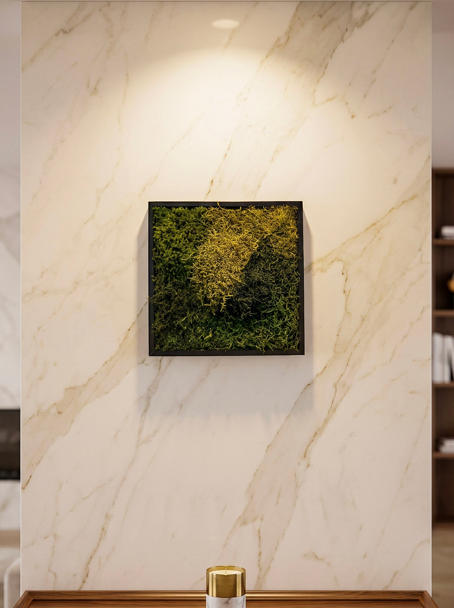 Quadro 30 x 30 Preto IV