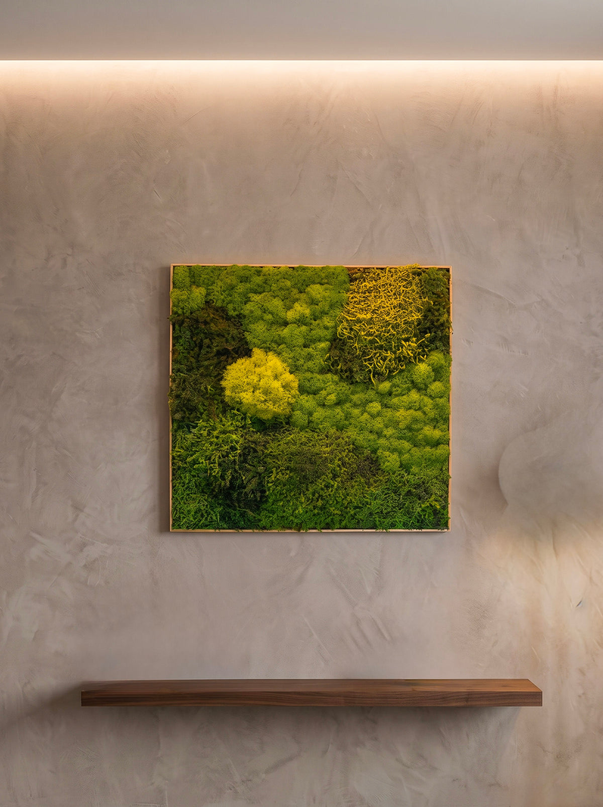 Quadro 50 x 50 DOURADO III