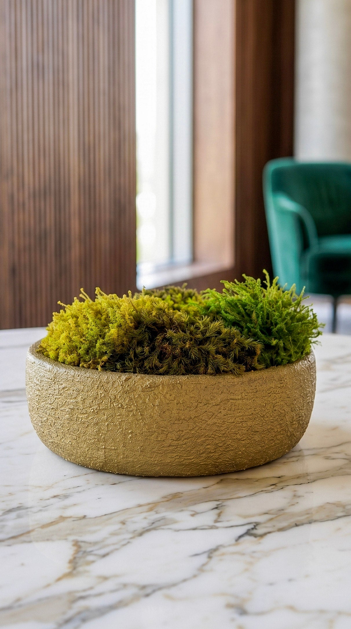 Golden Moss Bowl I